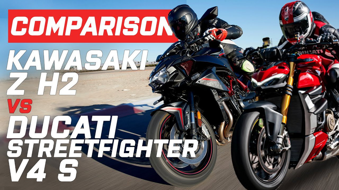 ducati kawasaki head to head